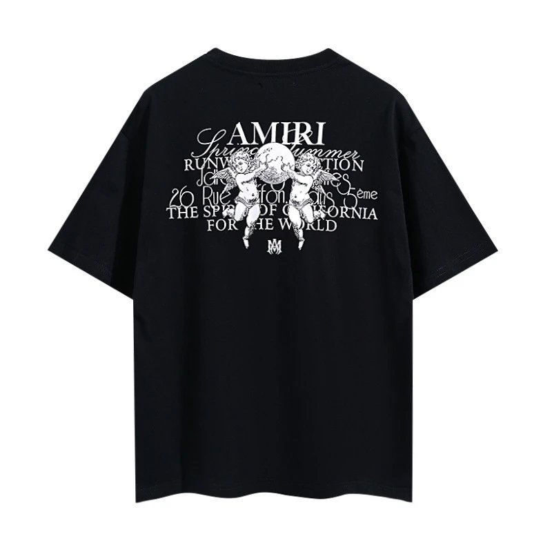 Amiri Angel Print Tee Multi - Gallery Image 7 - Detailed View