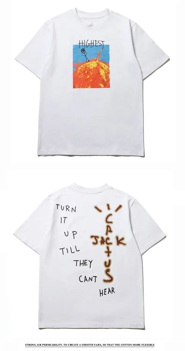 Street Style Cotton Graphic Tee Midnight Black - Gallery Image 4 - Detailed View