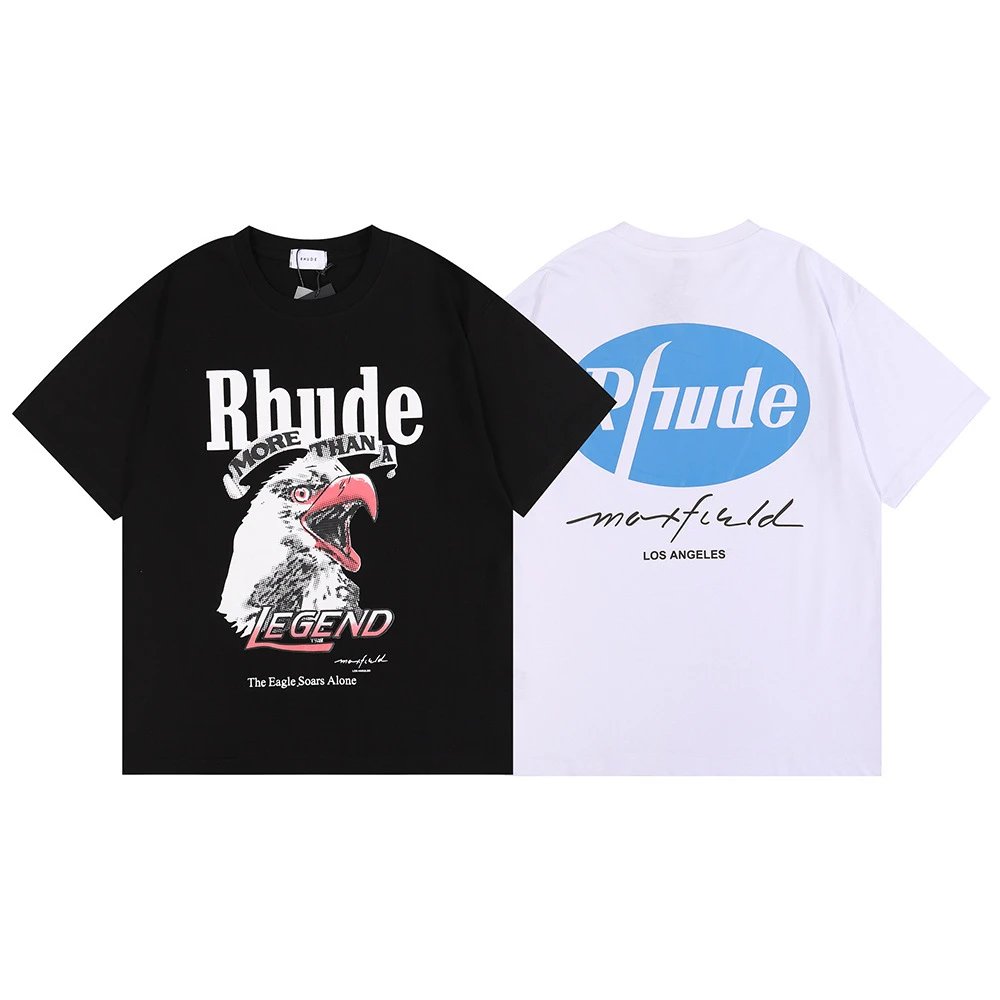 Rhude Eagle Print T-Shirt Multicolor - High Quality Product Image - Cnfans