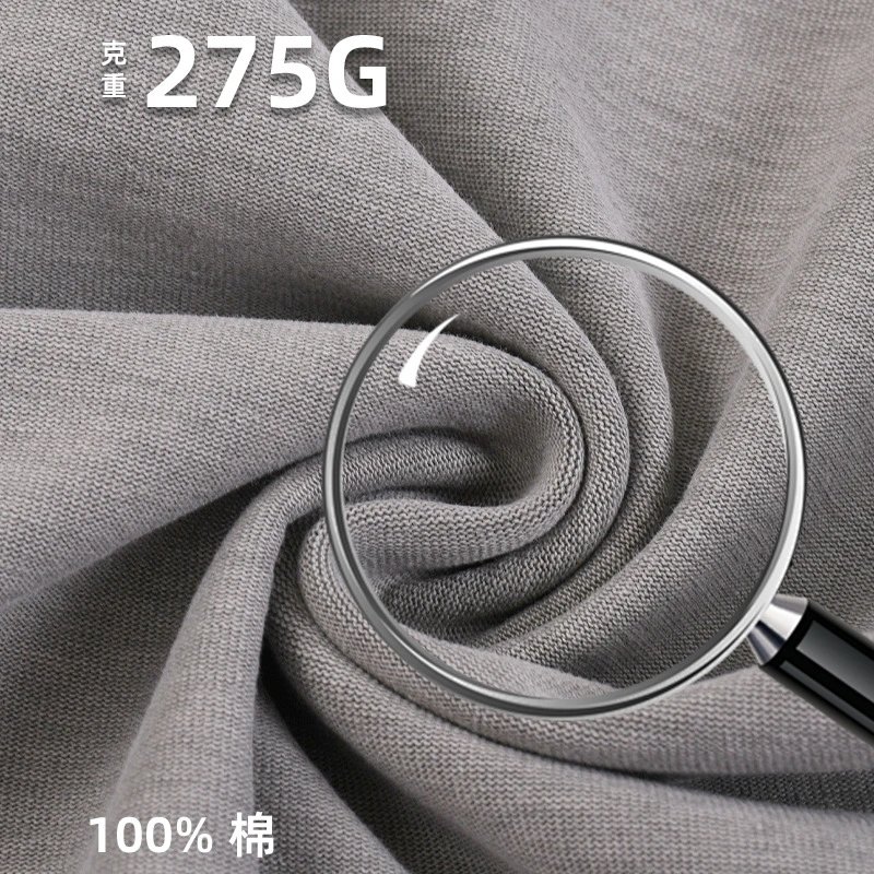 Vintage Distressed Cotton Tee, Washed Black - Gallery Image 7 - Detailed View