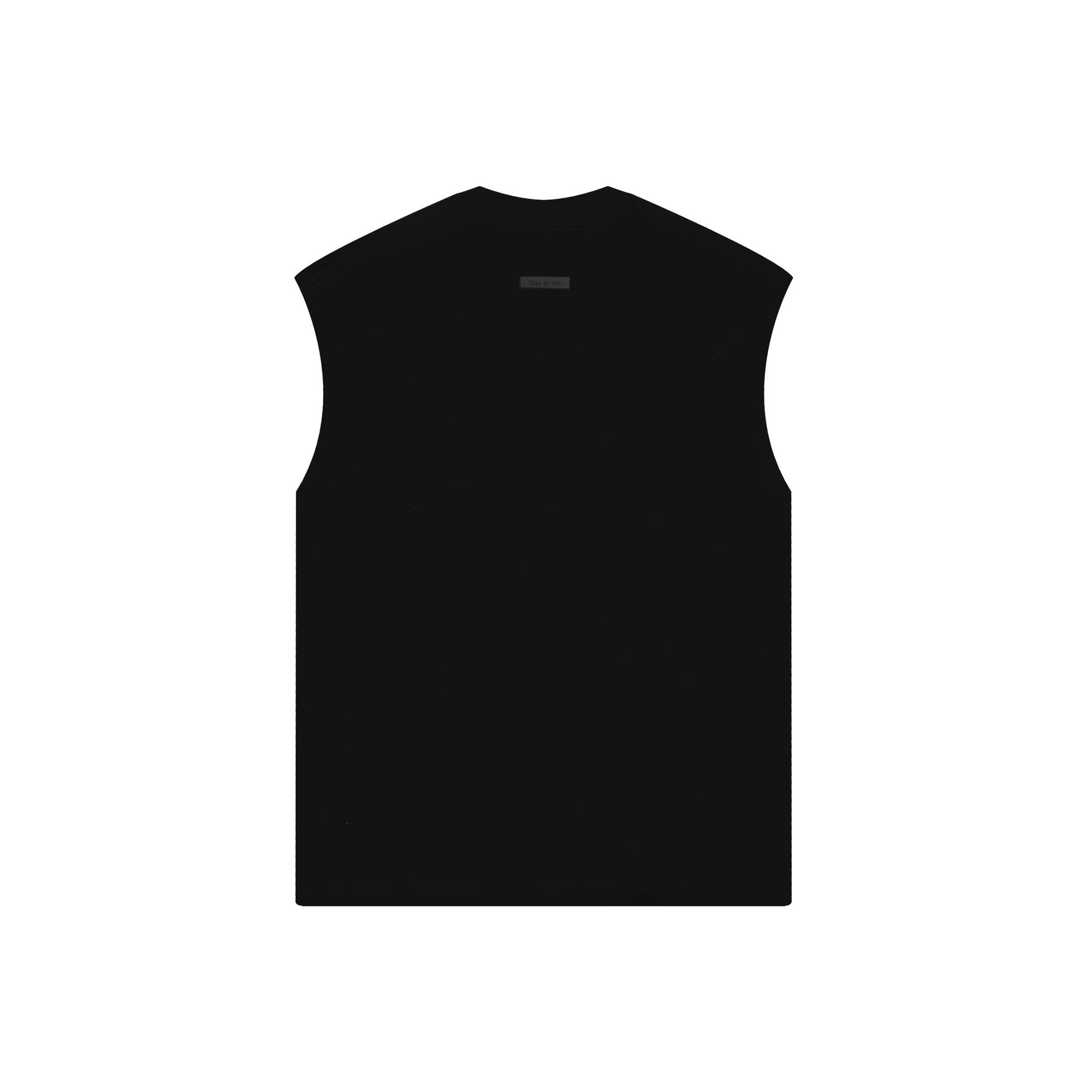 Sleeveless High-Street Vest Ivory - Gallery Image 6 - Detailed View