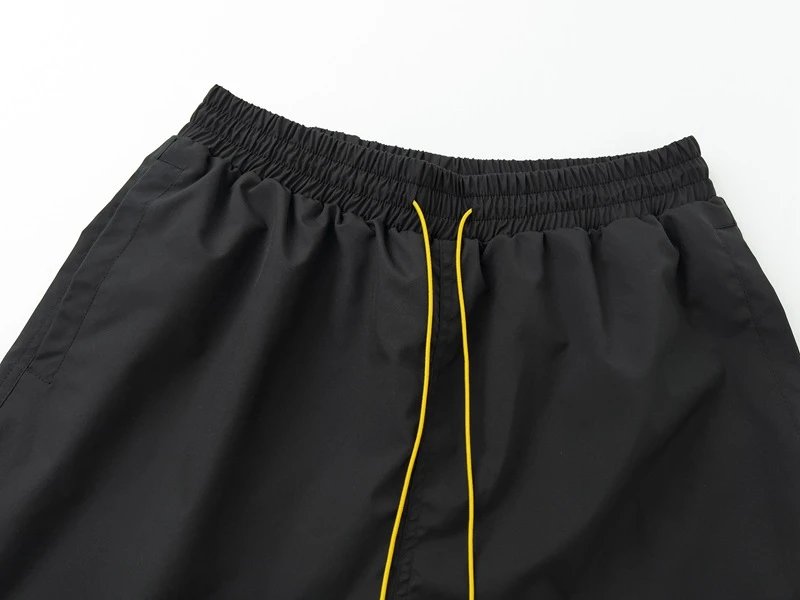 Rhude Embroidered Elastic Shorts Multicolor - Gallery Image 10 - Detailed View