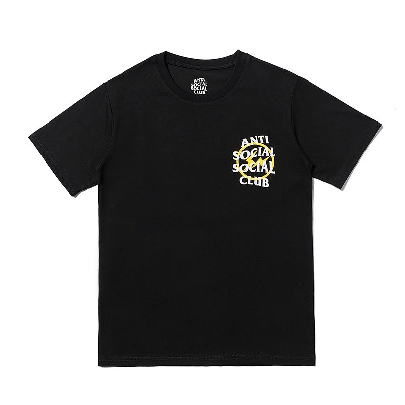 ASSC Lightning Print T-Shirt Black - Gallery Image 3 - Detailed View