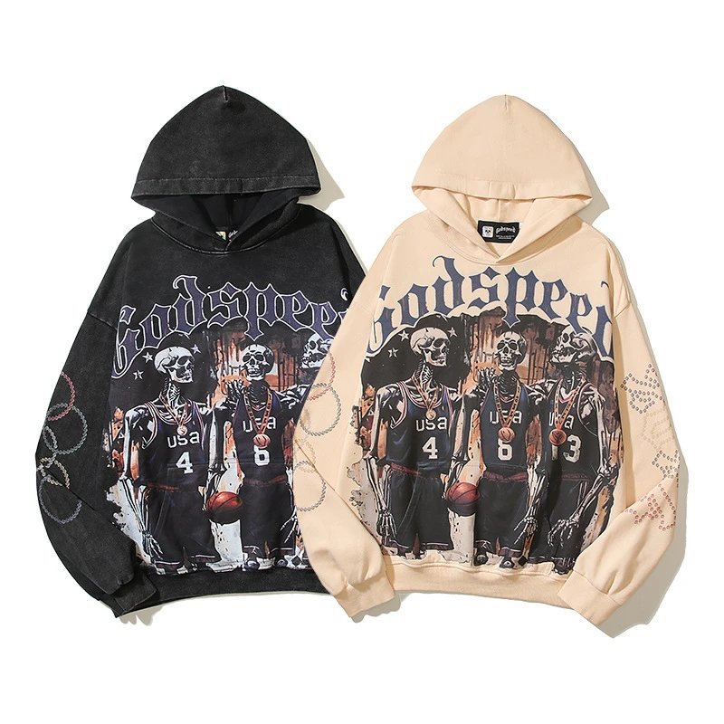 Godspeed Graphic Hoodie Multicolor - Gallery Image 3 - Detailed View