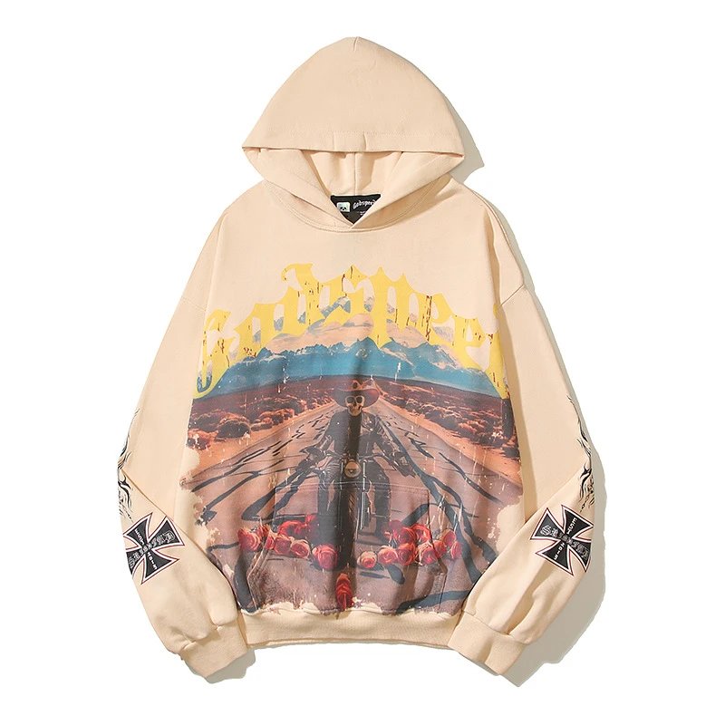 Godspeed Graphic Hoodie Multicolor - Gallery Image 9 - Detailed View