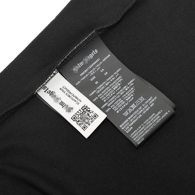 Streetwear Palm Tree Graphic Cotton Tee Ivory - Gallery Image 10 - Detailed View