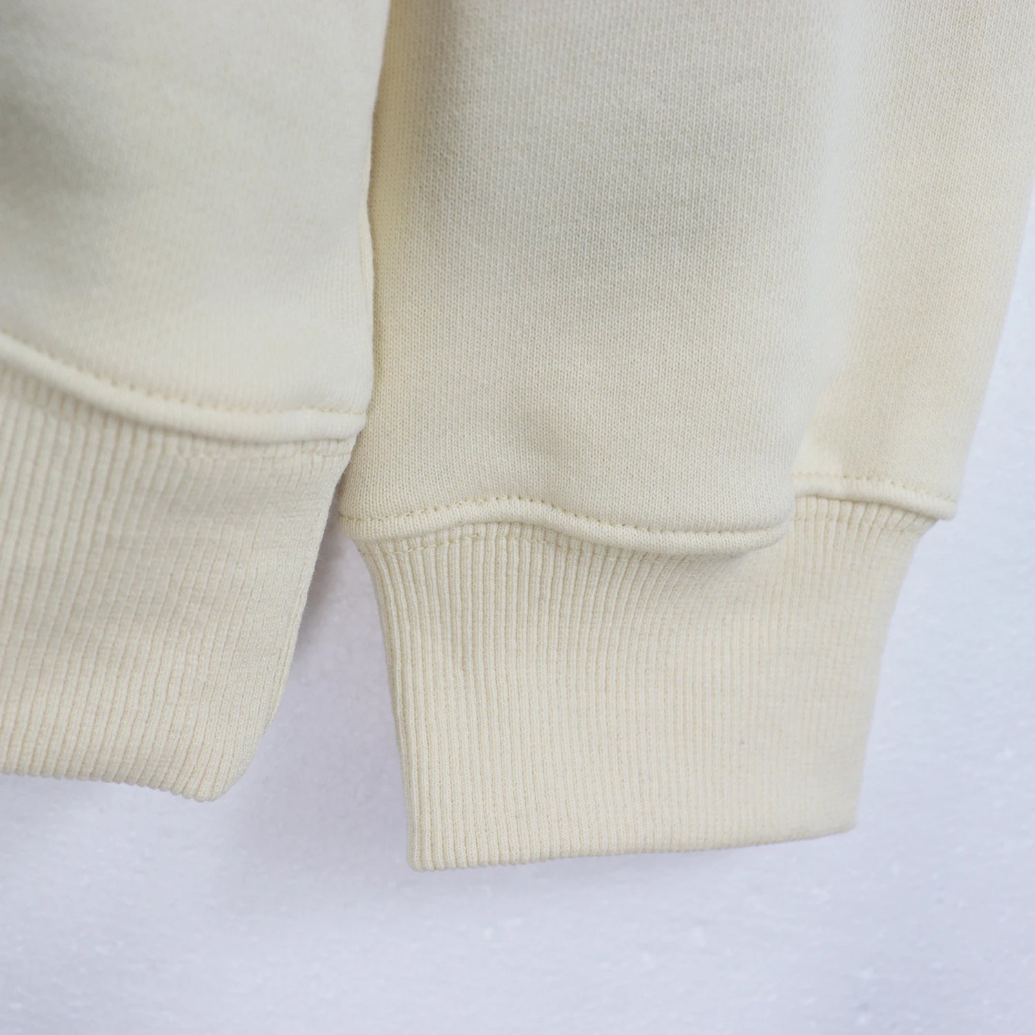 Street Style Cotton Blend Hoodie Unisex Onyx - Gallery Image 8 - Detailed View