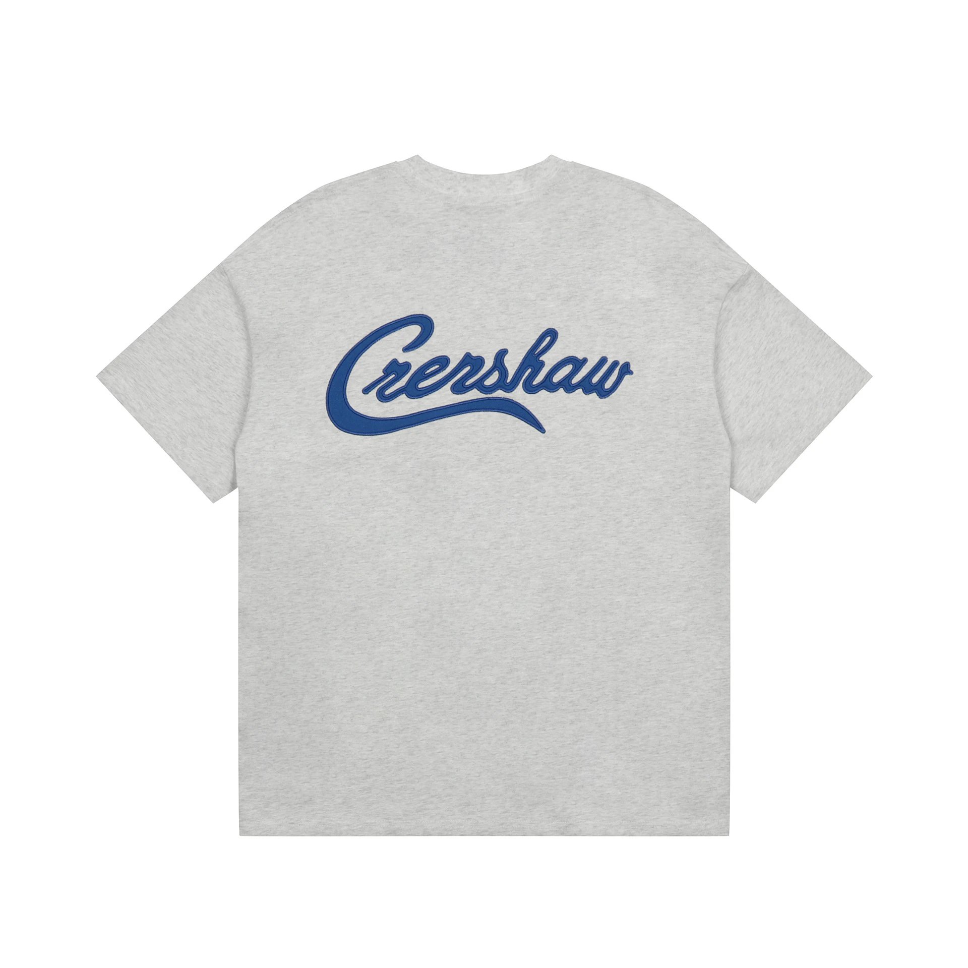 Streetwear Cotton Tee Unisex Ash Gray - Gallery Image 5 - Detailed View