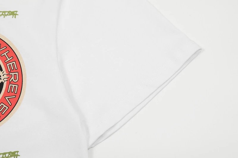 Street Graphic Cotton Unisex T-Shirt Ivory - Gallery Image 9 - Detailed View