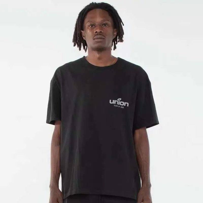 Streetwear Cotton Hip Hop Tee Ivory - Gallery Image 14 - Detailed View