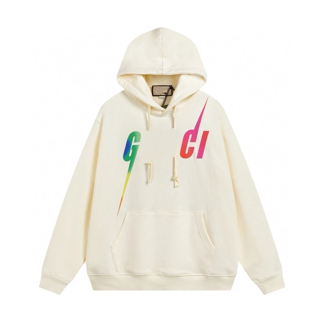 Fashion Cotton Pullover Hoodie Unisex Onyx - Gallery Image 1 - Detailed View