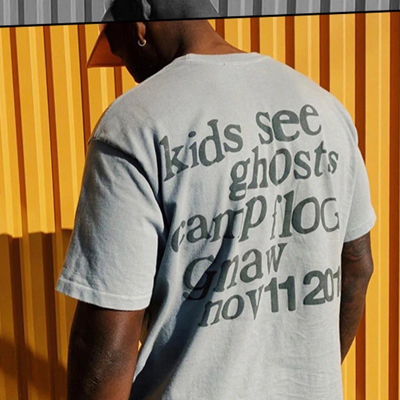 Graphic Unisex T-Shirt Slate Blue - Gallery Image 11 - Detailed View