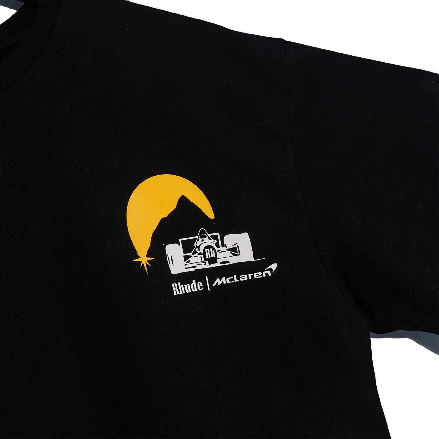 Rhude McLaren Sunset Print Tee Multicolor - Gallery Image 10 - Detailed View