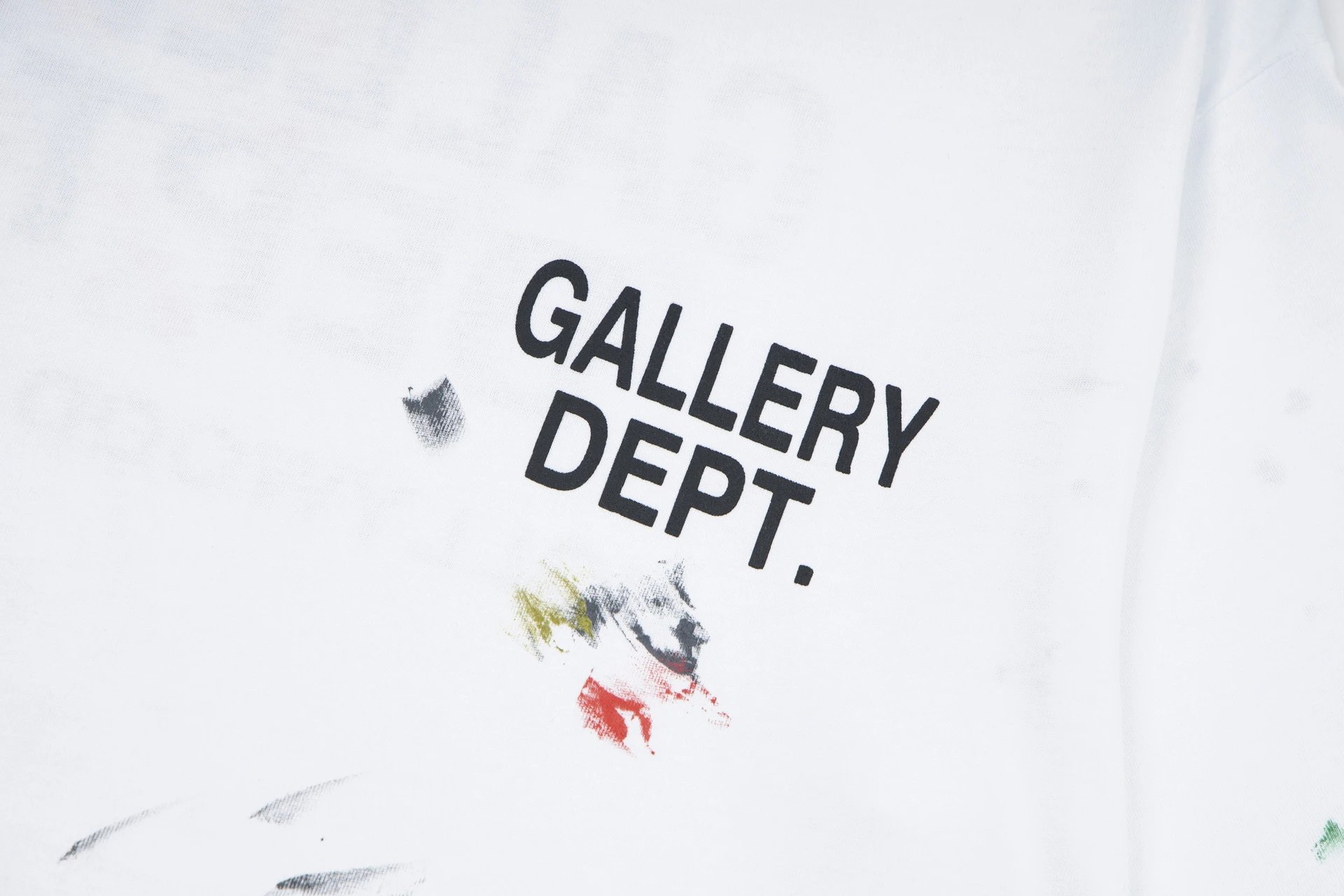 Gallery Dept Paint Splatter T-Shirt Multi - Gallery Image 7 - Detailed View