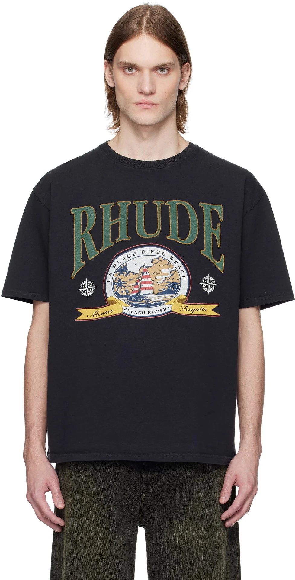 Rhude Graphic Tee Multicolor - Gallery Image 11 - Detailed View