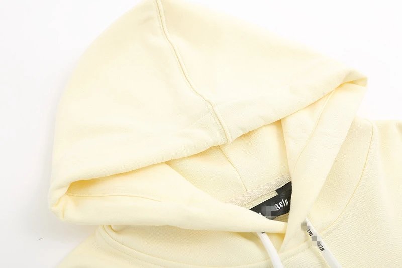 Street Shark Cotton Hoodie Unisex Top Ivory - Gallery Image 6 - Detailed View