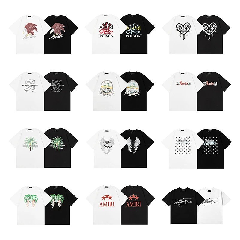 Amiri Graphic T-Shirt Multi - High Quality Product Image - Cnfans