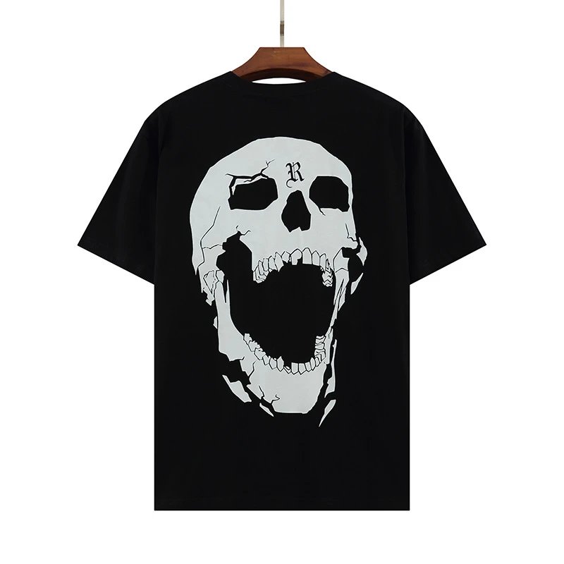 Streetwear Skull Tee Ebon Black - Gallery Image 3 - Detailed View