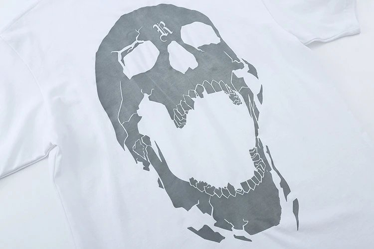 Streetwear Skull Tee Ebon Black - Gallery Image 9 - Detailed View