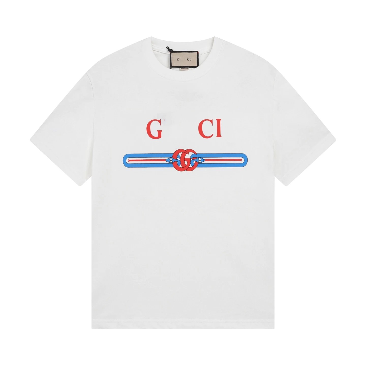 Unisex 25SS Graphic Cotton Tee Casual Alabaster White - Gucci - Cnfans - $21.94
