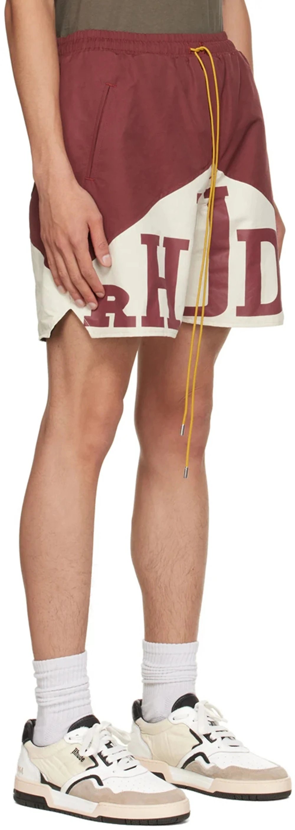 RHODE Colorblocked Beach Shorts Multicolor - Gallery Image 9 - Detailed View