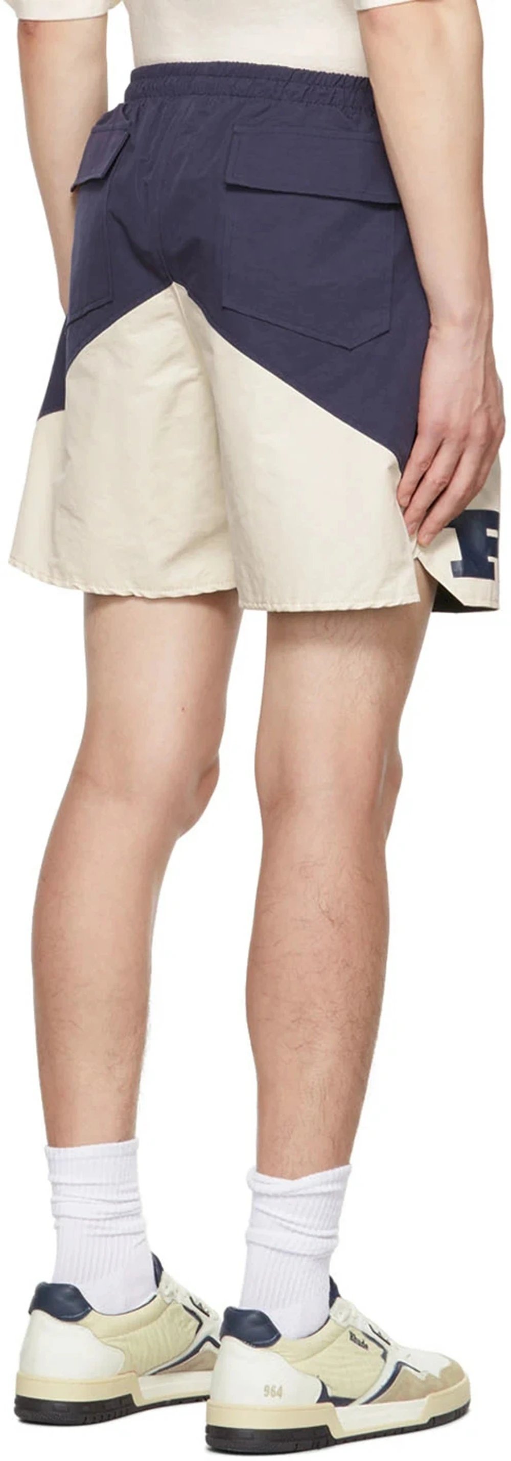 RHODE Colorblocked Beach Shorts Multicolor - Gallery Image 14 - Detailed View