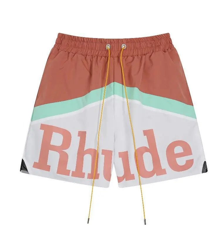 Rhude Colorful Mesh Shorts Multicolor - Gallery Image 2 - Detailed View