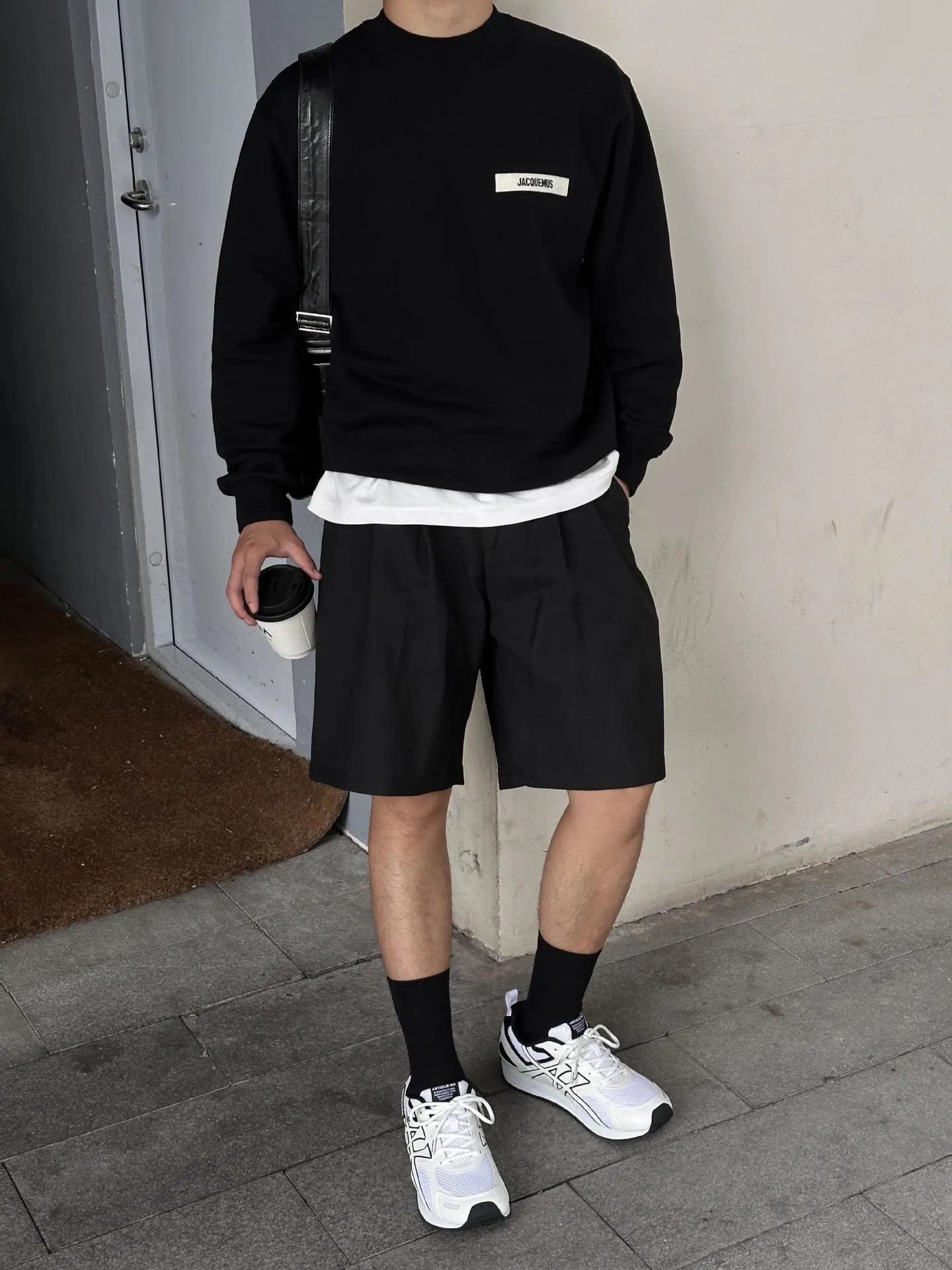 Jacquemus Logo Embroidered Sweatshirt Multicolor - Gallery Image 8 - Detailed View