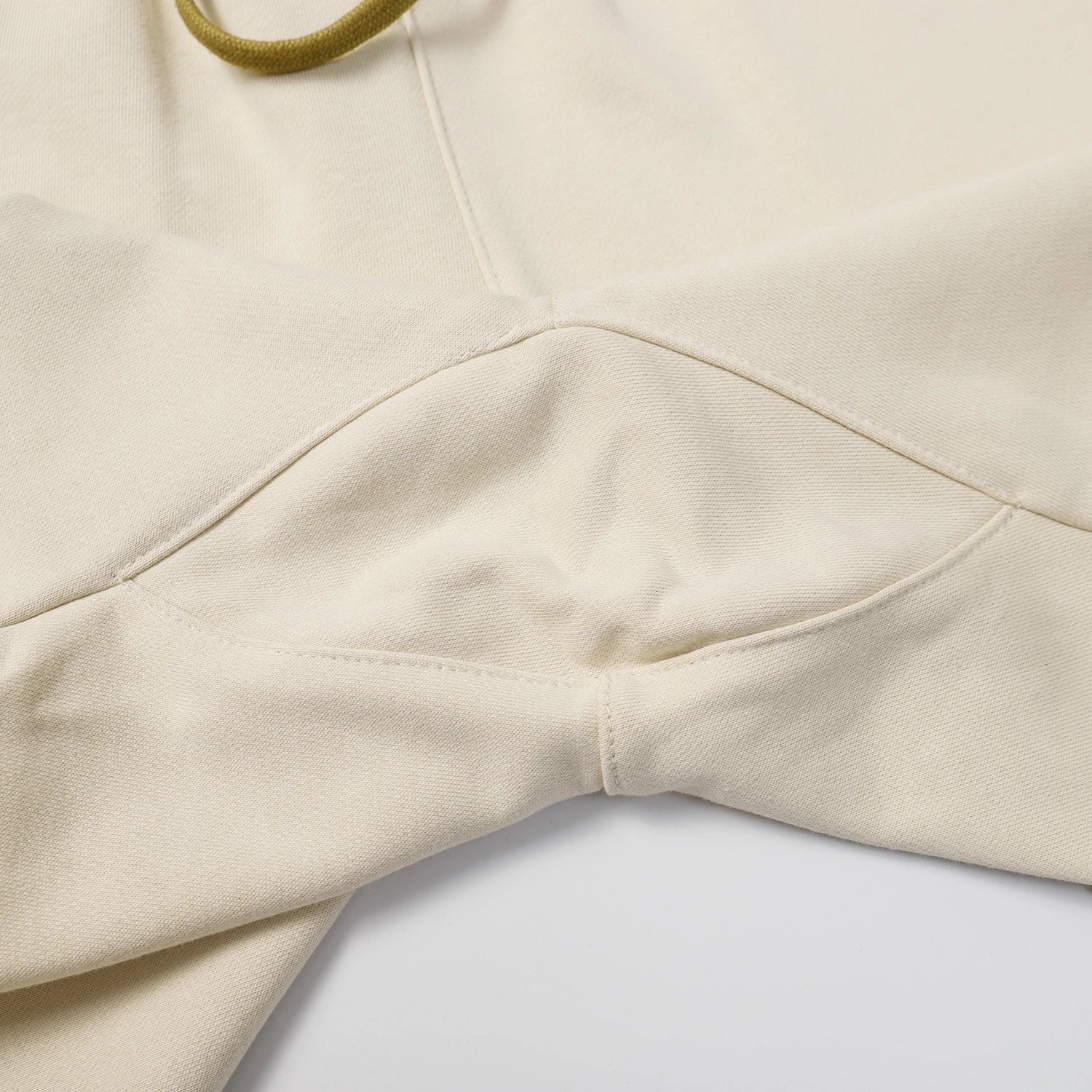 High-Street Casual Shorts, Onyx & Ecru - Gallery Image 11 - Detailed View