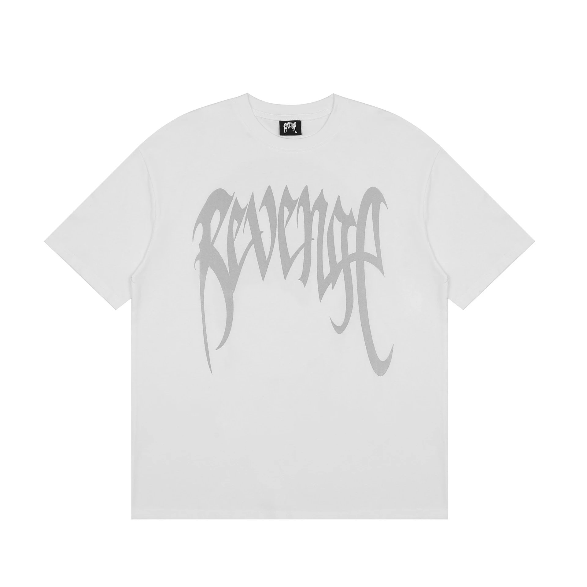 Reflective Skull Tee Noir - Gallery Image 2 - Detailed View