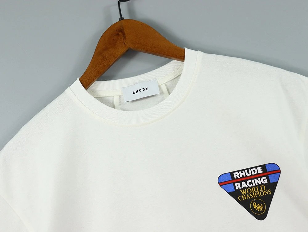 Rhude Logo Tee Multicolor - Gallery Image 8 - Detailed View
