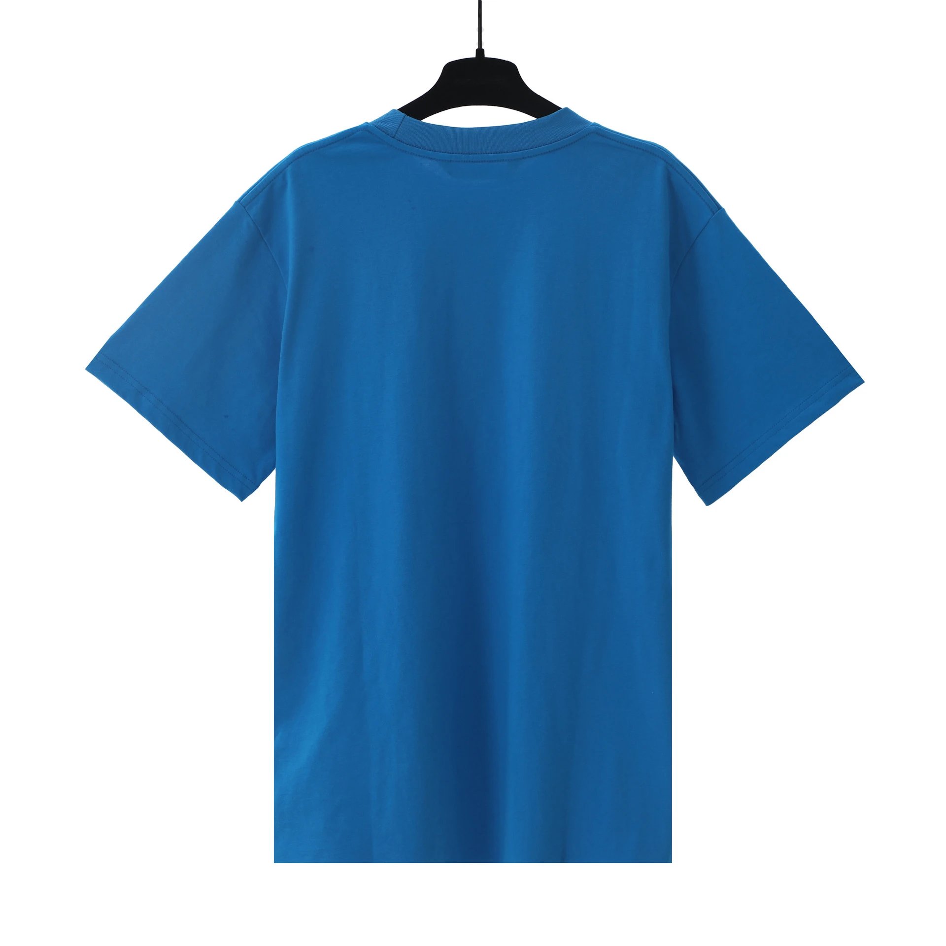 Street Style Teddy Print Cotton T-Shirt Jet Black - Gallery Image 5 - Detailed View