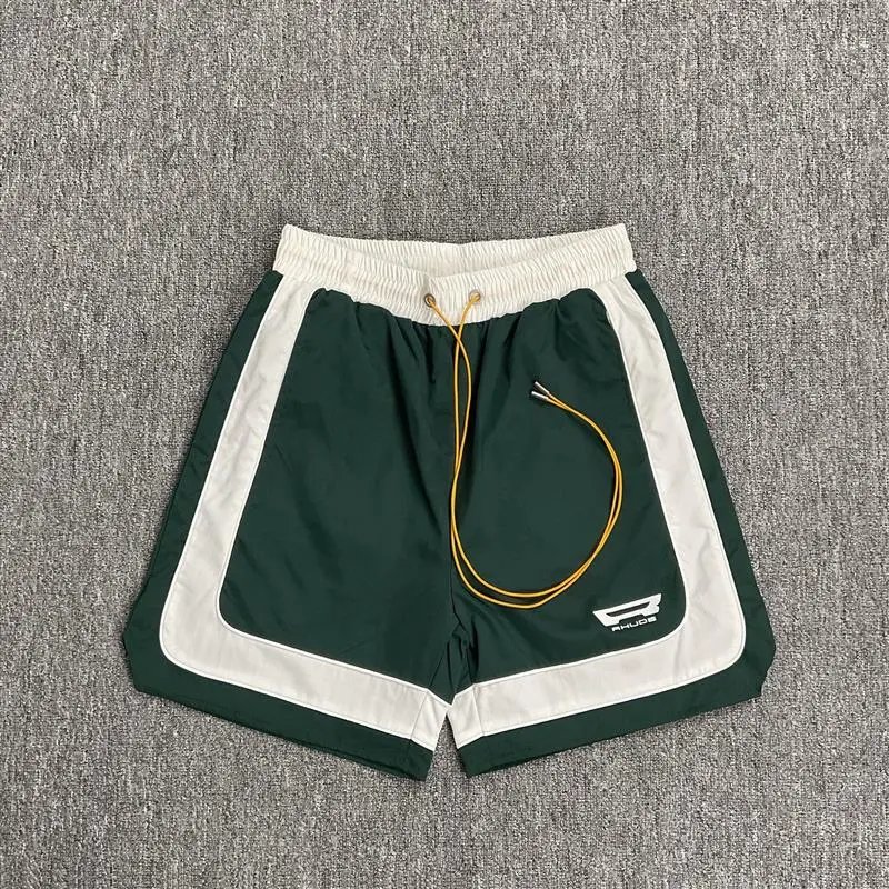 RHUDE Colorblock Shorts Multicolor - Gallery Image 5 - Detailed View