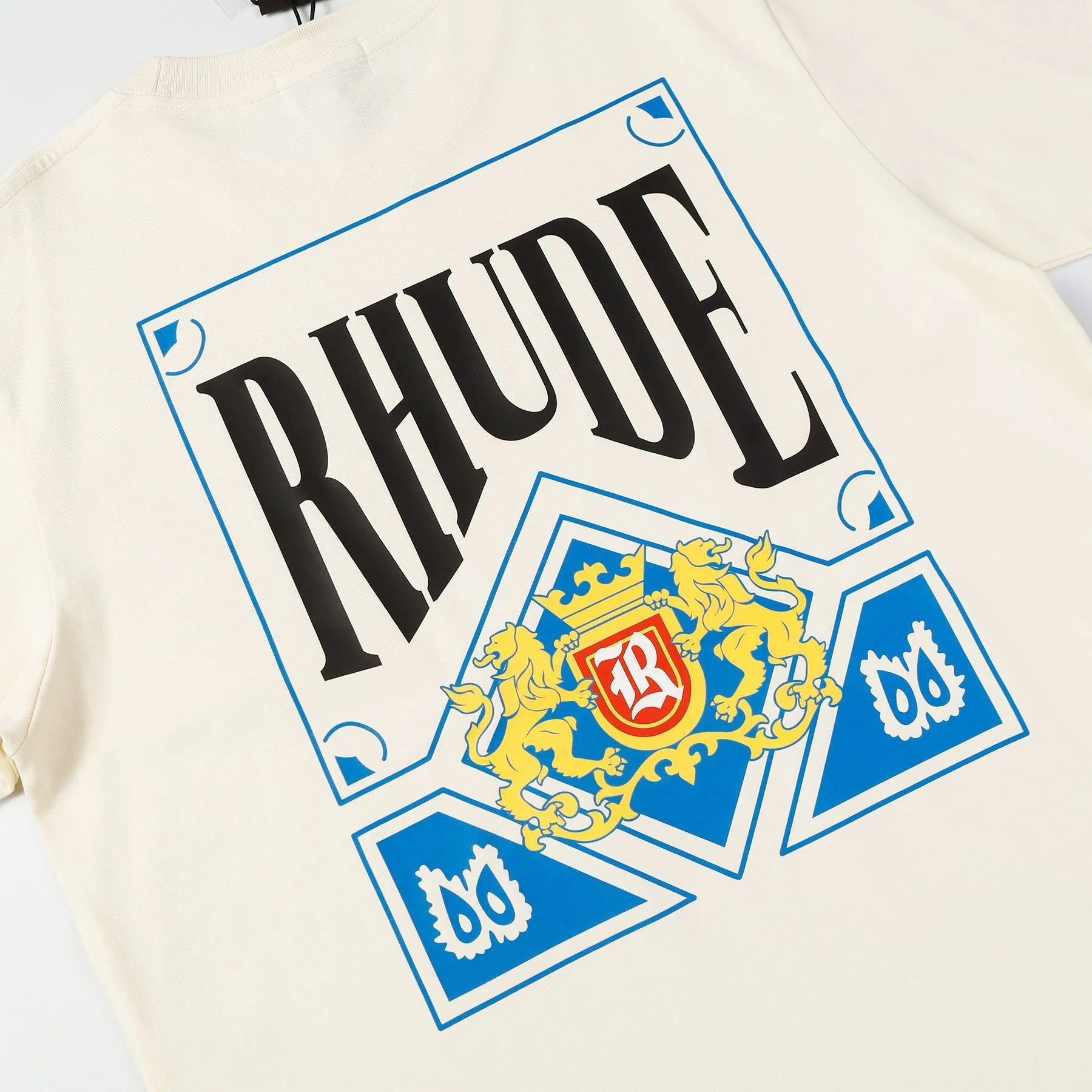 Rhude Playing Card Tee Multicolor - Gallery Image 7 - Detailed View