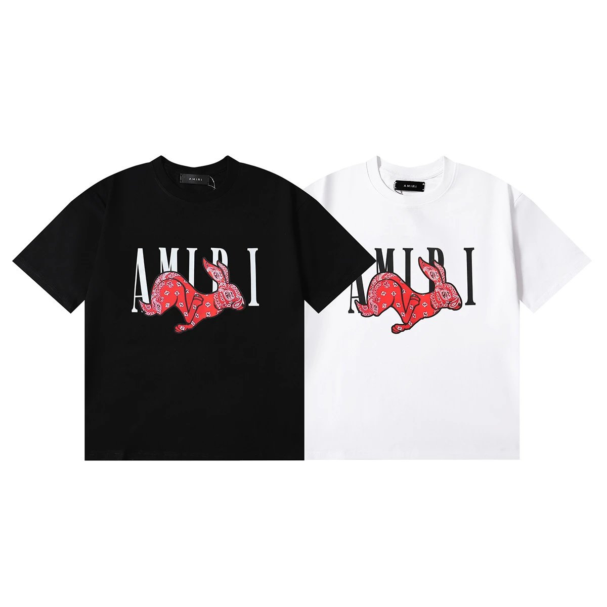 Amiri Logo Tee Multicolor - Gallery Image 3 - Detailed View