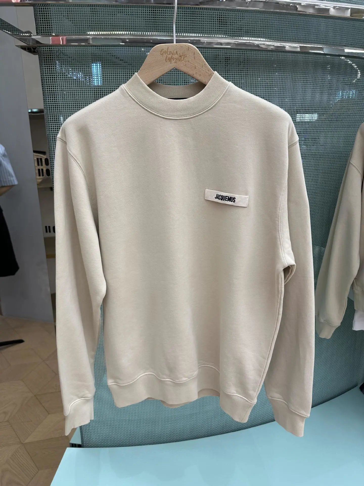 Jacquemus Logo Embroidered Sweatshirt Multicolor - Gallery Image 10 - Detailed View