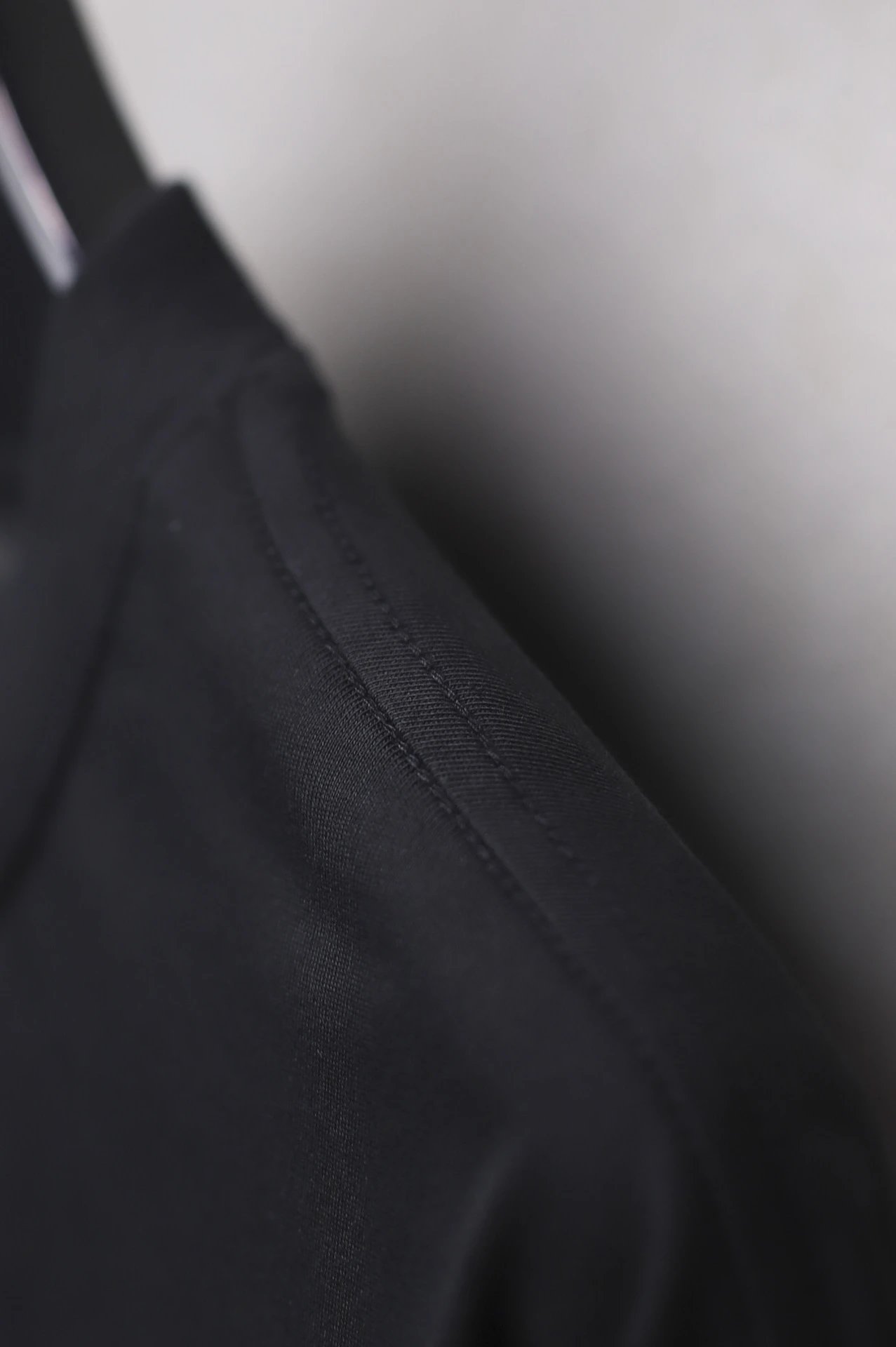 Balenciaga 25SS Embroidered Tee Black - Gallery Image 5 - Detailed View