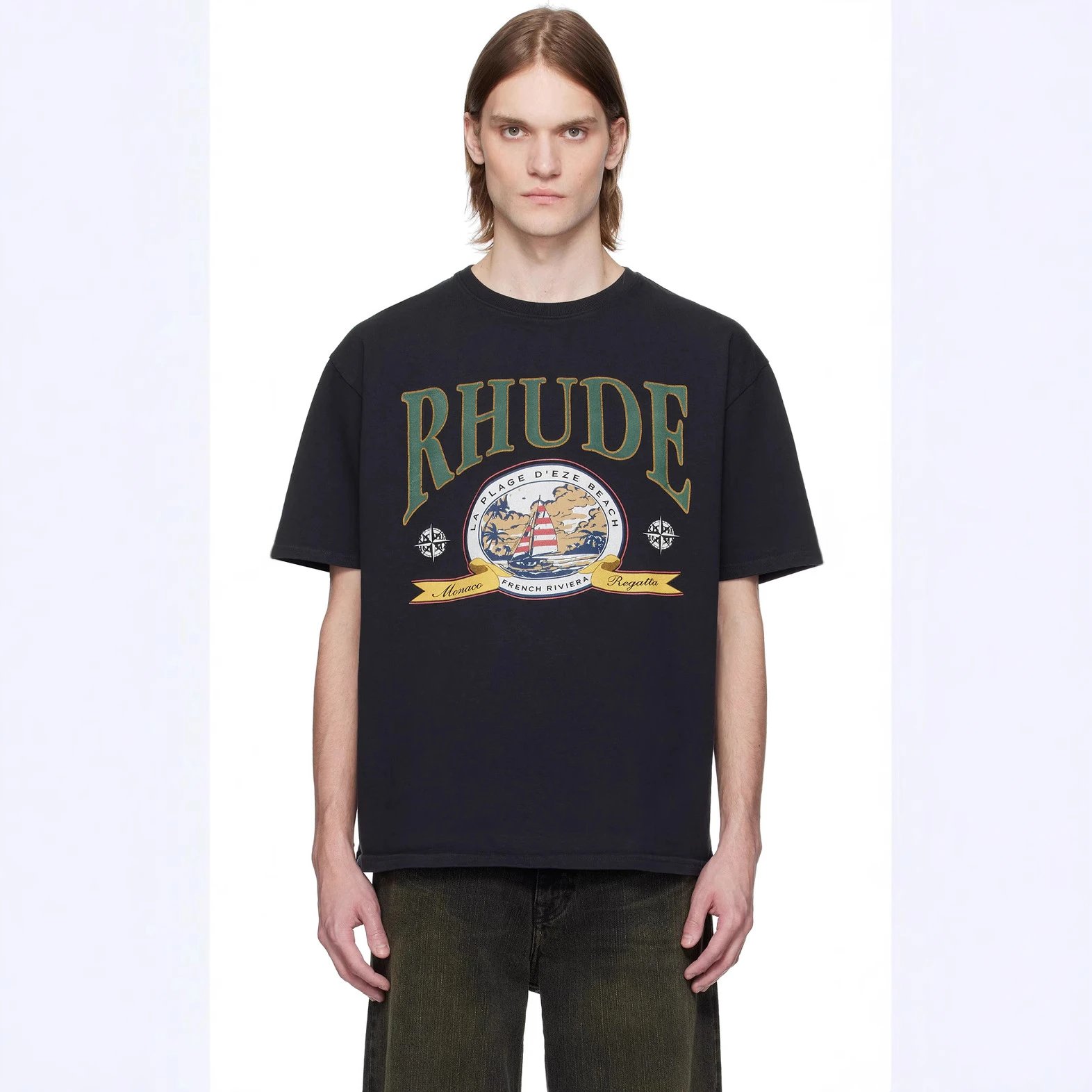 Rhude Graphic Tee Multicolor - Gallery Image 12 - Detailed View