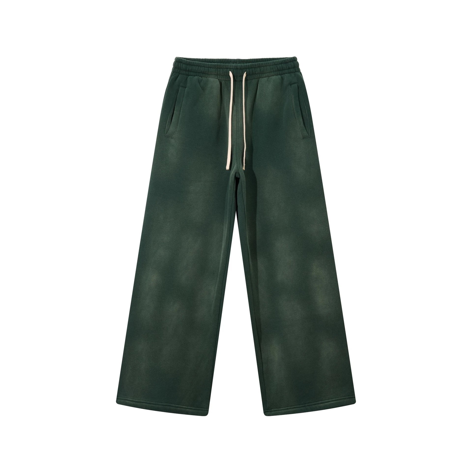 Retro Baggy Autumn/Winter Sweatpants Umber - Gallery Image 4 - Detailed View