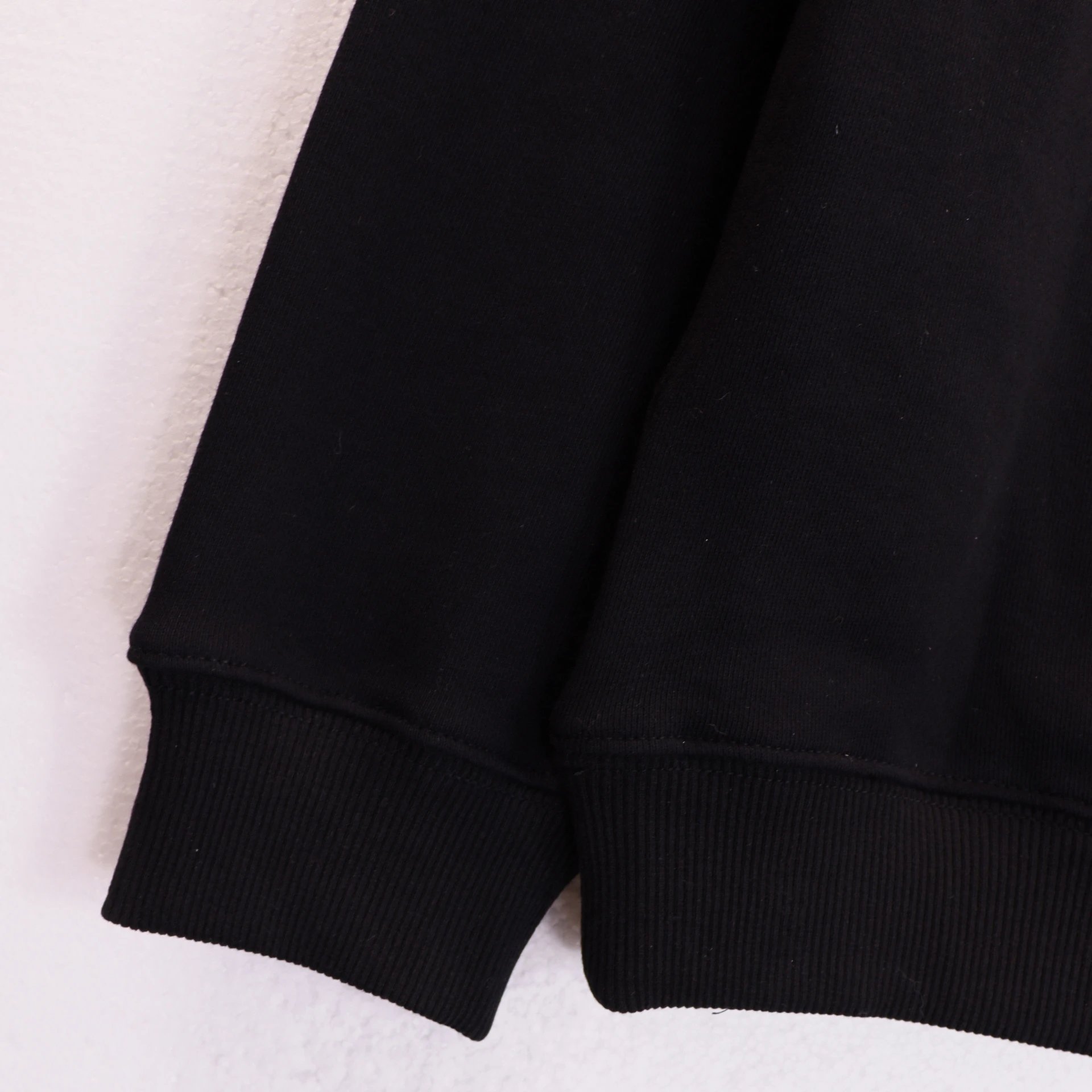 Street Style Cotton Blend Hoodie Unisex Ivory - Gallery Image 7 - Detailed View