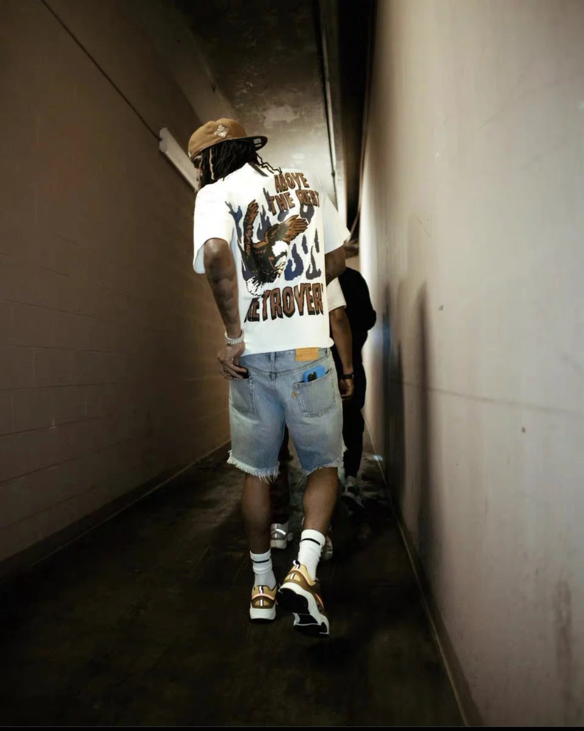 Gallery Dept Denim Shorts Multi - Gallery Image 12 - Detailed View