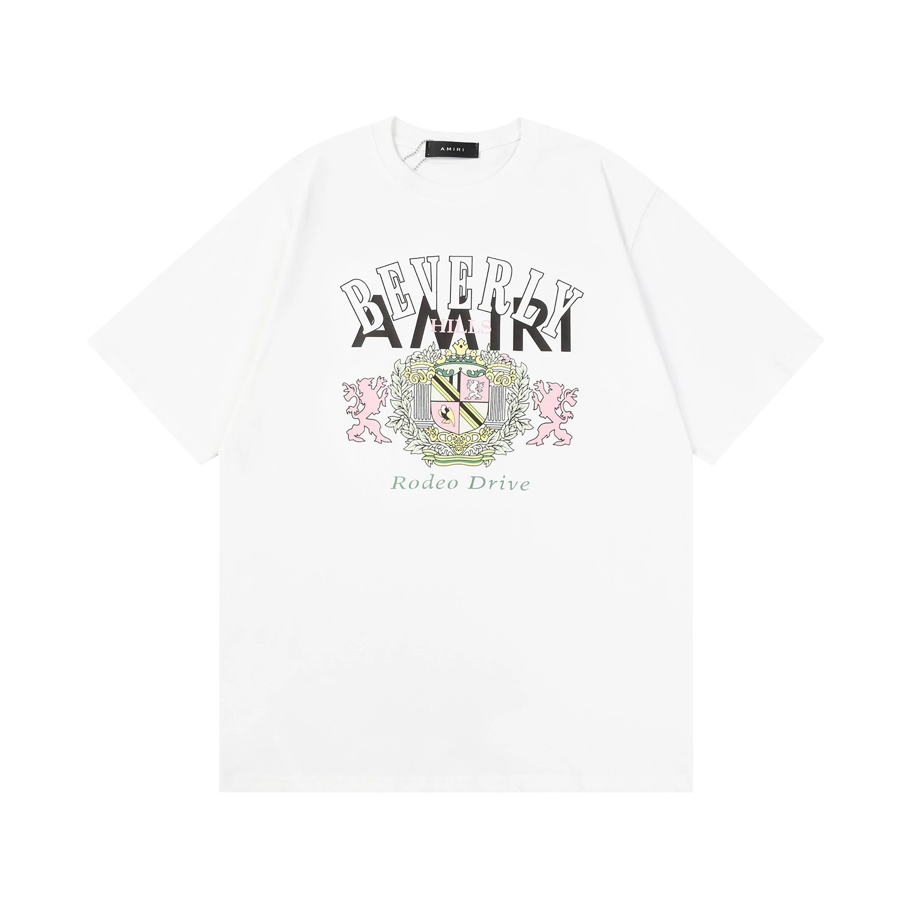 Amiri Eagle Graphic T-Shirt White - Gallery Image 8 - Detailed View