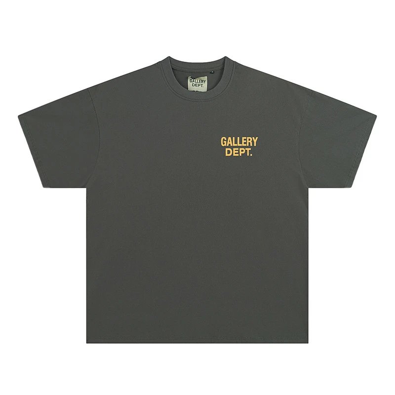 Gallery Dept Graphic T-Shirt Yellow - Gallery Image 2 - Detailed View