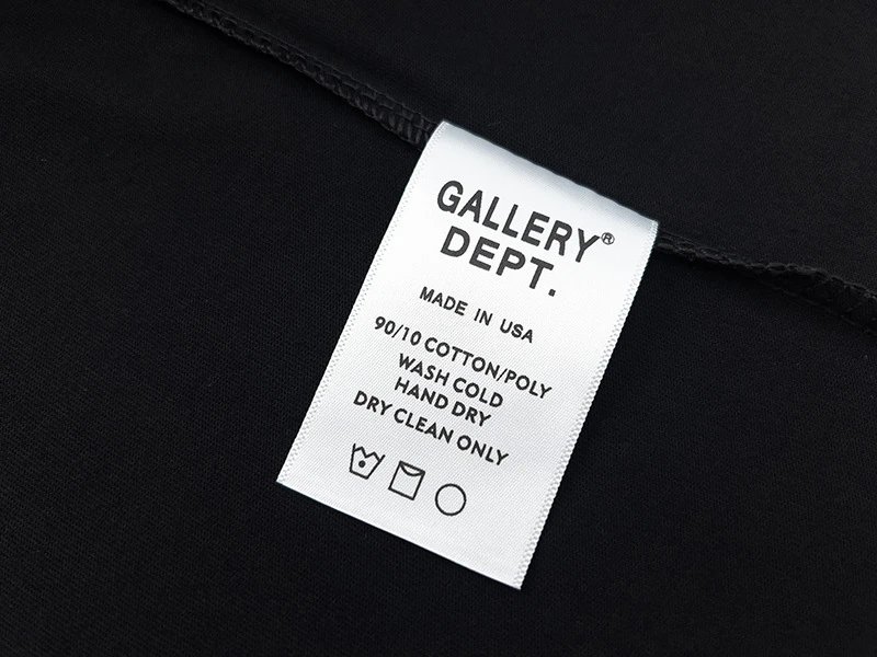 Gallery Dept Graphic T-Shirt Yellow - Gallery Image 13 - Detailed View