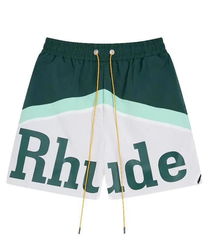 Rhude Colorful Mesh Shorts Multicolor - Gallery Image 4 - Detailed View