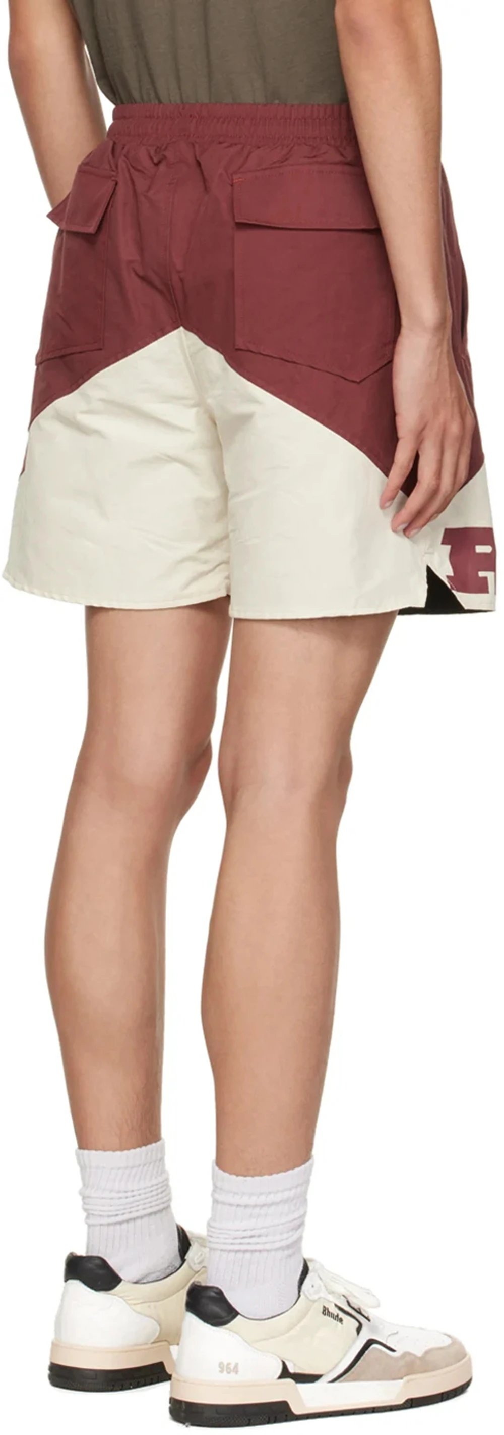RHODE Colorblocked Beach Shorts Multicolor - Gallery Image 10 - Detailed View