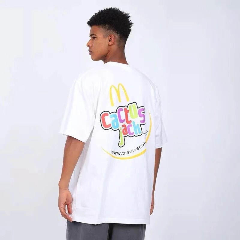 Street Graphic Cotton Tee Unisex Ivory - Gallery Image 10 - Detailed View