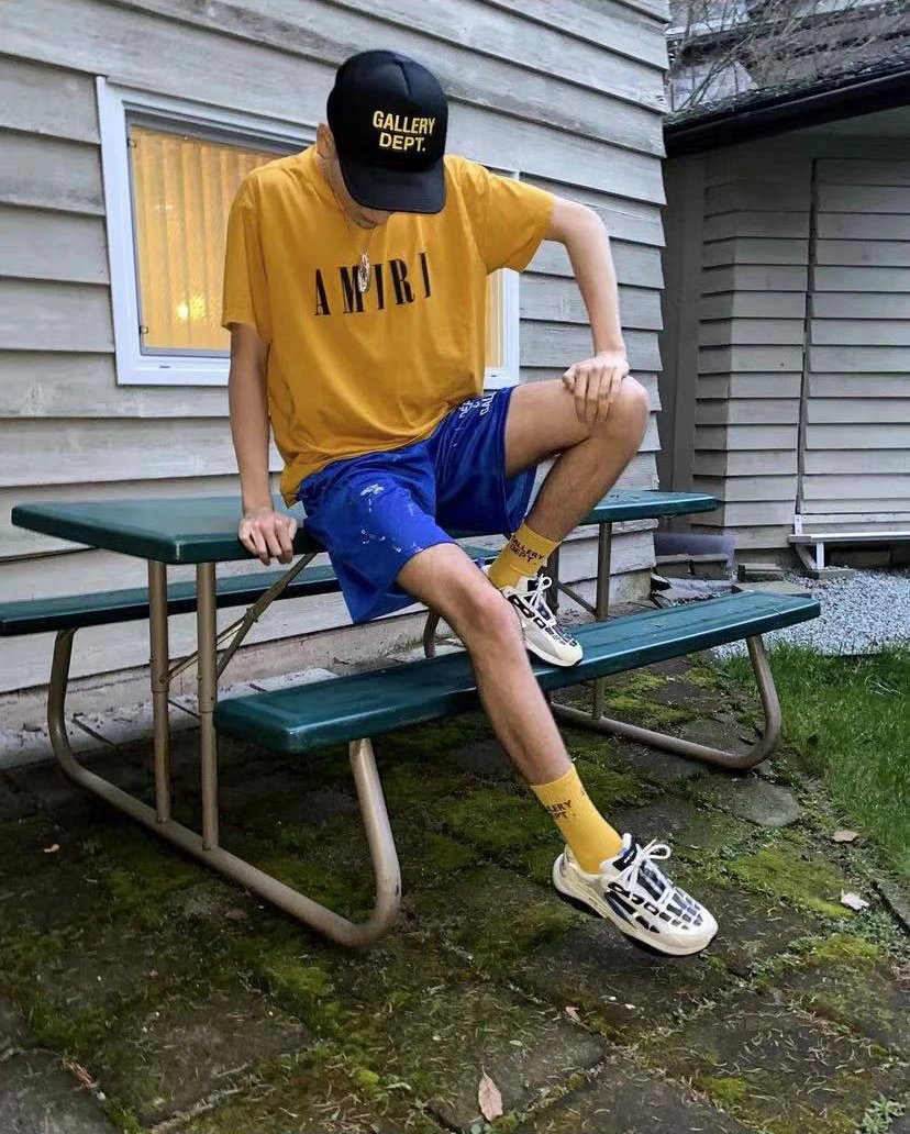 Gallery Dept Mesh Shorts Multicolor - Gallery Image 8 - Detailed View