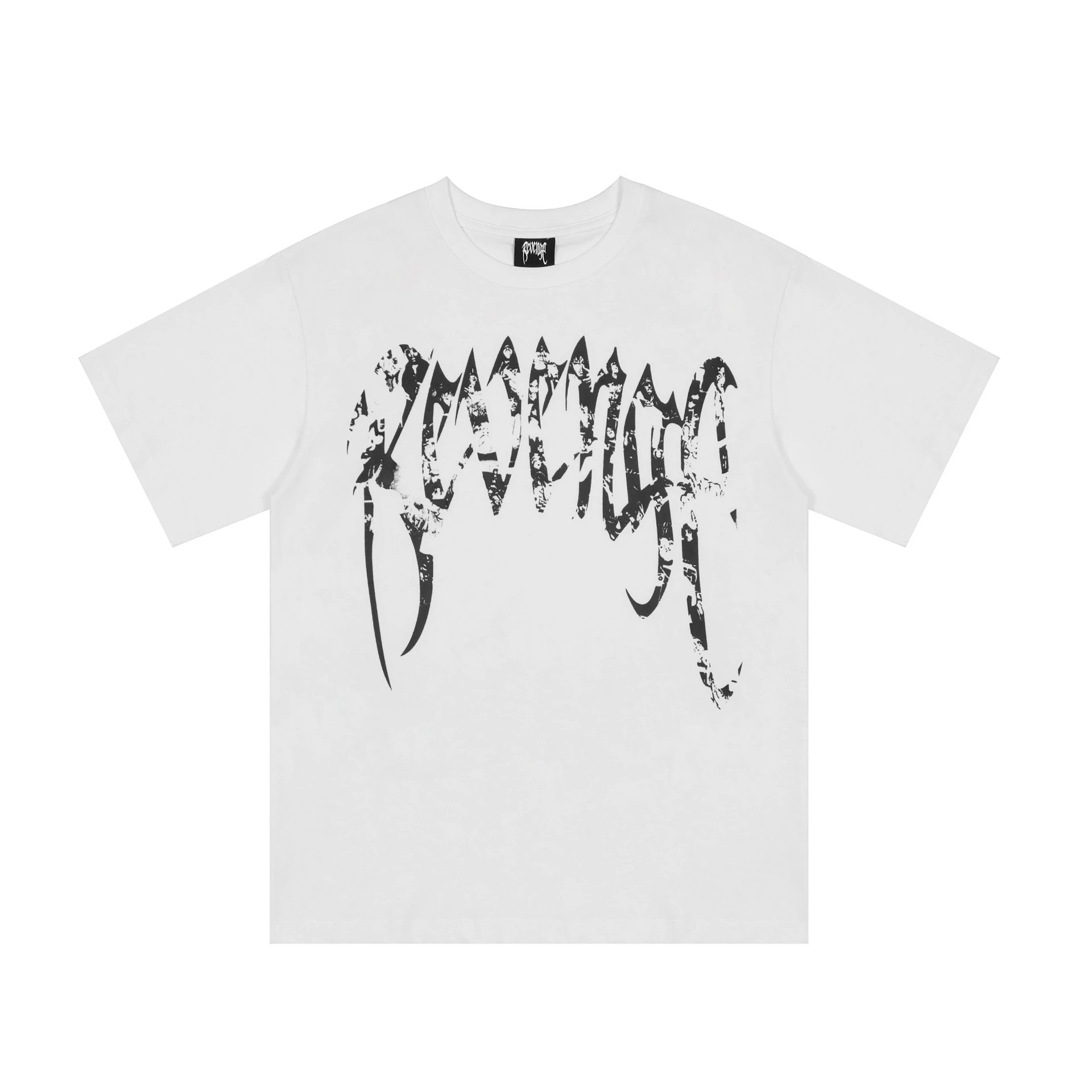 Revenge Logo T-Shirt Black/White - Revenge - Cnfans - $19.03