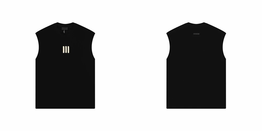 High-Street Sleeveless Tee Jet Black - Fear of God(FOG） - Cnfans - $20.32